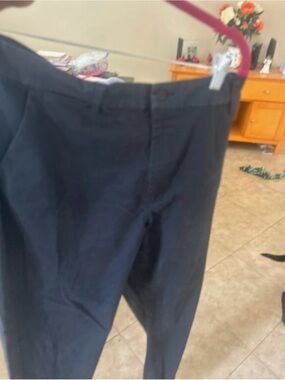 Lee Men's Black Dress Pants - Straight Fit